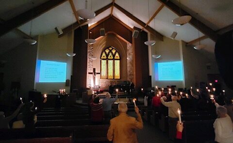 FPCD Sanctuary with candle light