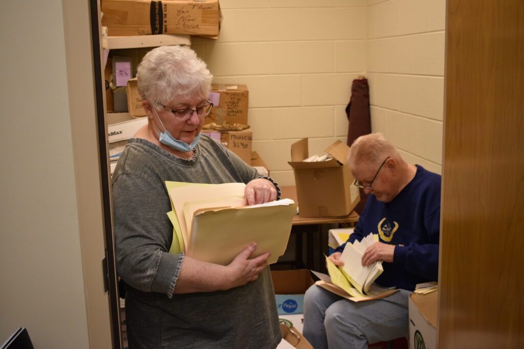 Roy and Linda Filing Trustee Work Day