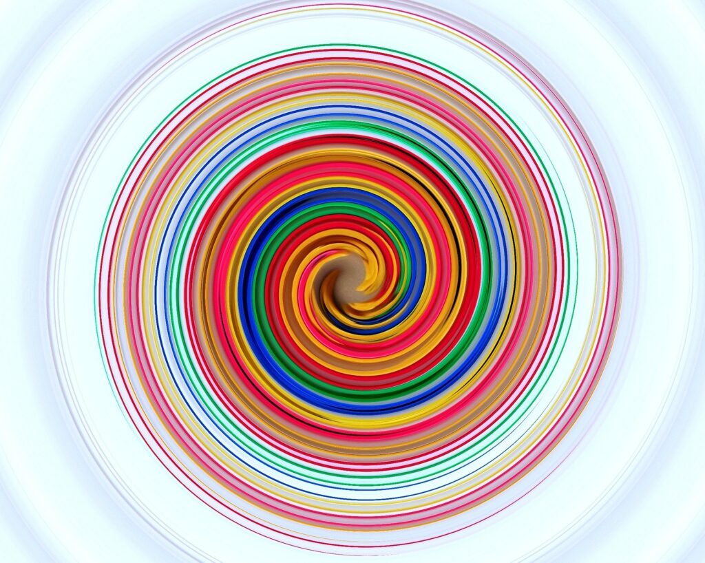 multi-colored spiral, Pixabay