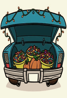 Car with Candy in it