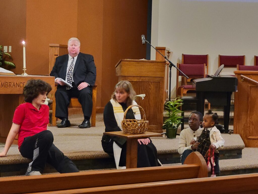 Kids in worship