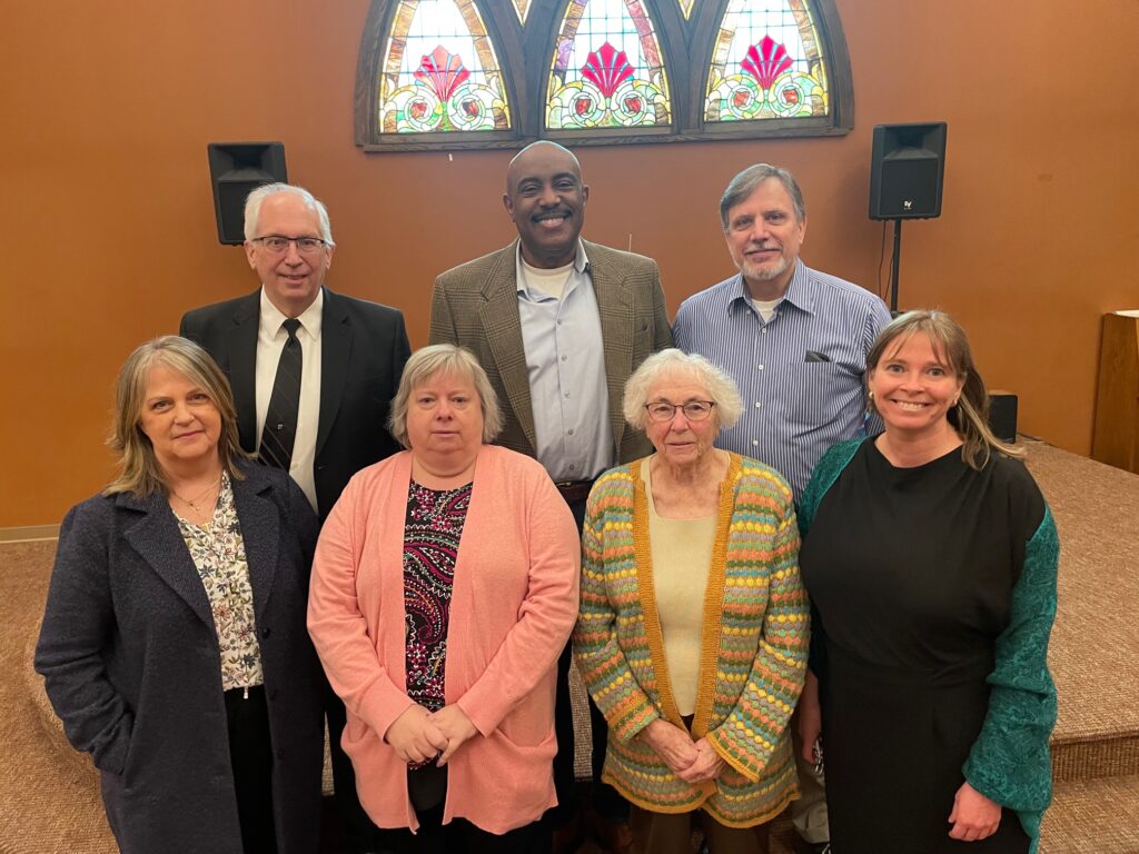 New Members with Pastor