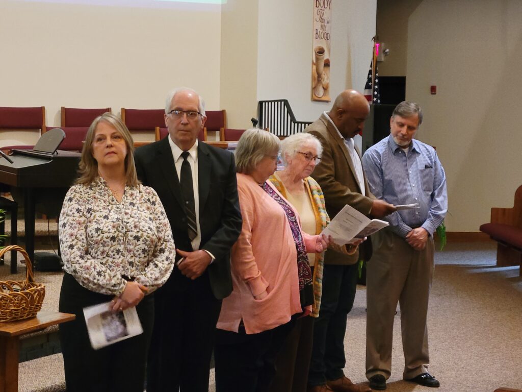 New Members Praying
