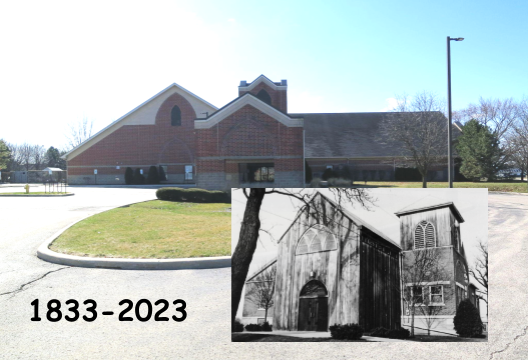 Old and new church building photographs