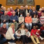 Church Members at Christmas Party