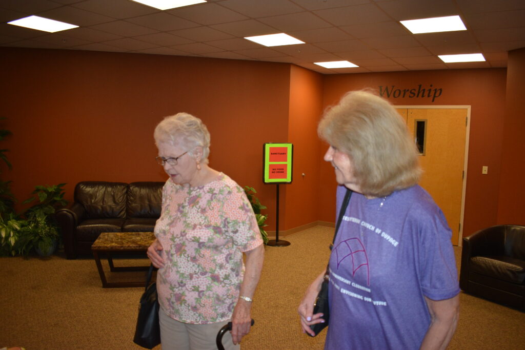 Members Patt and Ruth