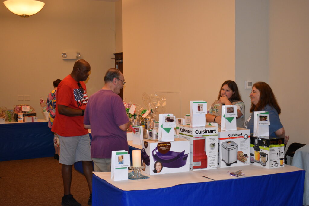 Raffle Ticket Items and Volunteers