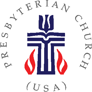 Seal for the Presbyterian Church (USA) with a distinctive cross