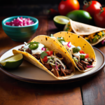 picture of tacos with sides from pixabay