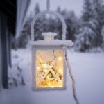winter light in the snow