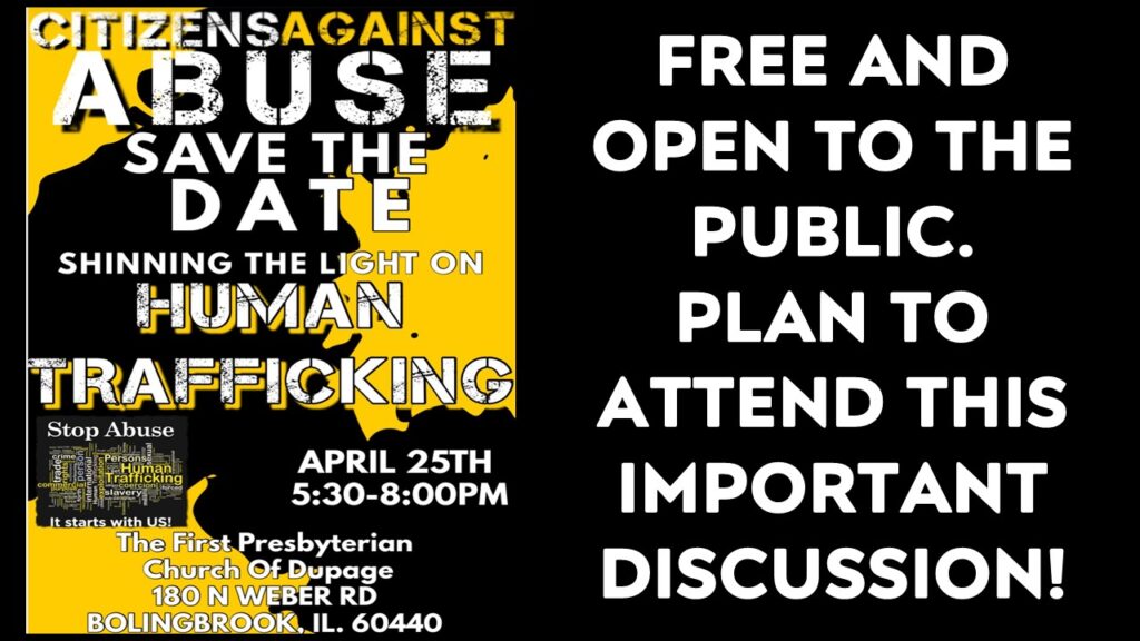 Citizens Against Abuse Event April 25 at 5:30