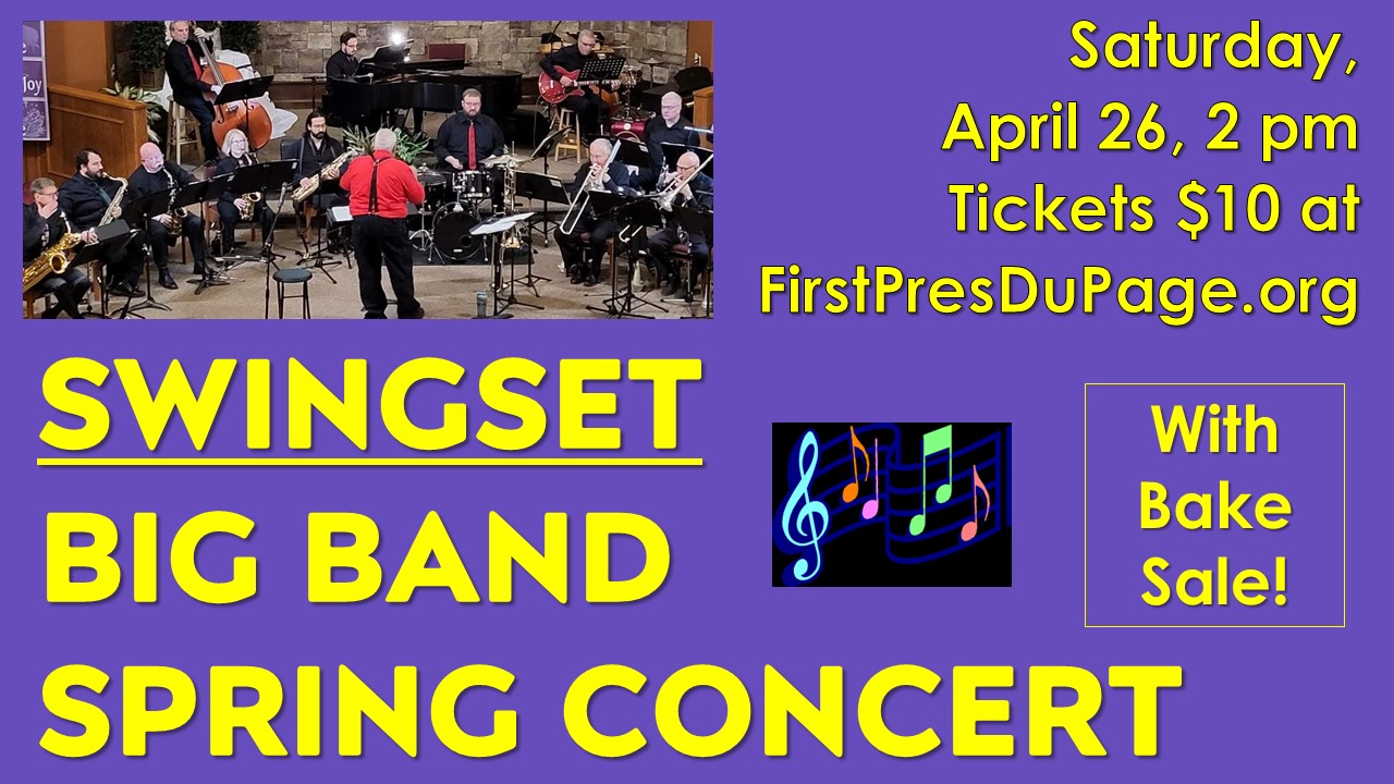 Swingset Band Concert 4/26/25 at 2pm $10