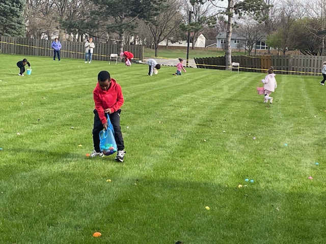 Egg hunting