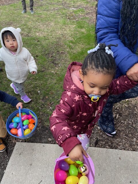 Easter egg hunting