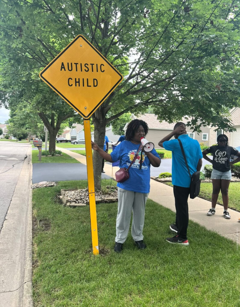 Autistic Child Sign