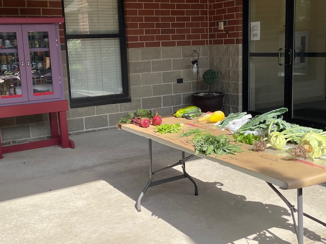 Food on the table for Community Members