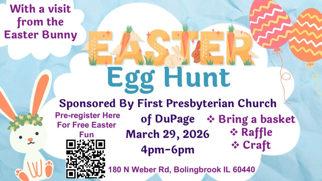 egg hunt tomorrow sign up now