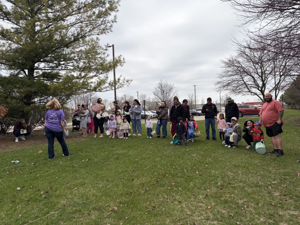 small kids before hunt